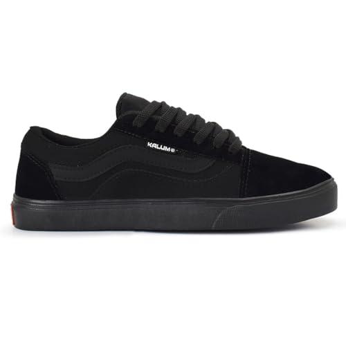 Tenis Cano Baixo Skate Kalum Academia Unissex Leve Confortavel Old School Clássico