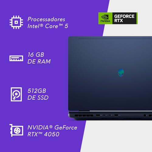 Notebook Gamer Alienware 16 AC16250, Intel Core 5 210H, Ubuntu Linux