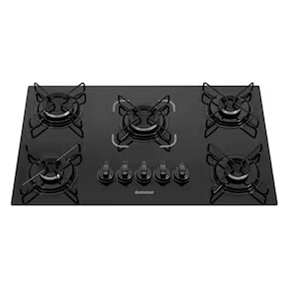 Cooktop Essencial 5 Bocas - Preto