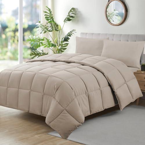 Camesa Edredom Ecopluma Toque de Pluma Casal 220x240cm - Bege, Poliéster