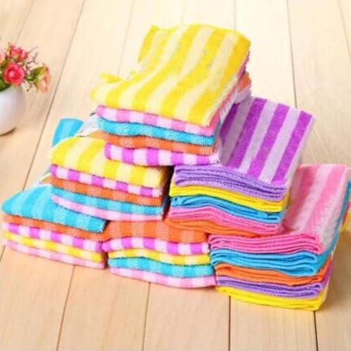 Kit 15 Panos De Limpeza Flanela Microfibra Alta Absorção Multiuso 30x30cm Modelo Grande Linha Premium M5 Armarinhos (5 Panos)