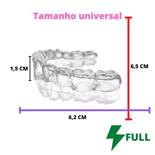 3 Braquetes Anti bruxismo dental Grátis um estojo higiênico promoção dia das mães