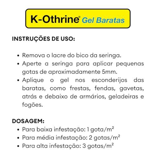 K-Othrine Gel Baratas: Isca mata barata esgoto e francesinha