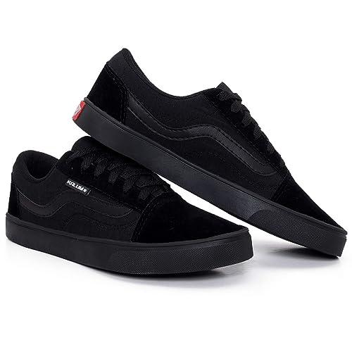 Tenis Cano Baixo Skate Kalum Academia Unissex Leve Confortavel Old School Clássico