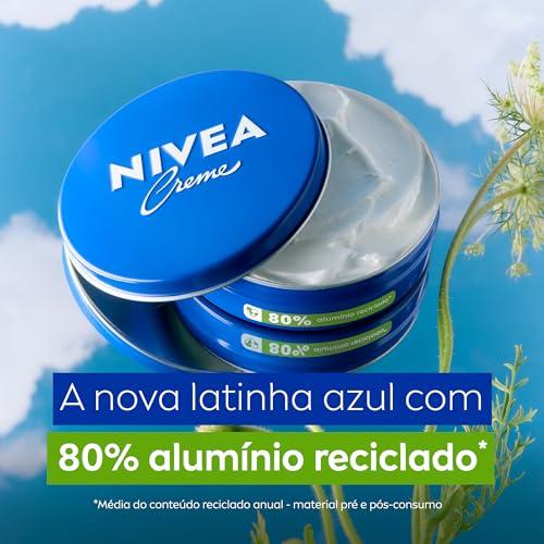NIVEA Creme Hidratante Lata 29g, Hidratação Profunda 24h, Corporal, Uso Diário, Multibenefícios, Todas as Peles