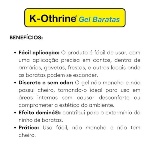 K-Othrine Gel Baratas: Isca mata barata esgoto e francesinha