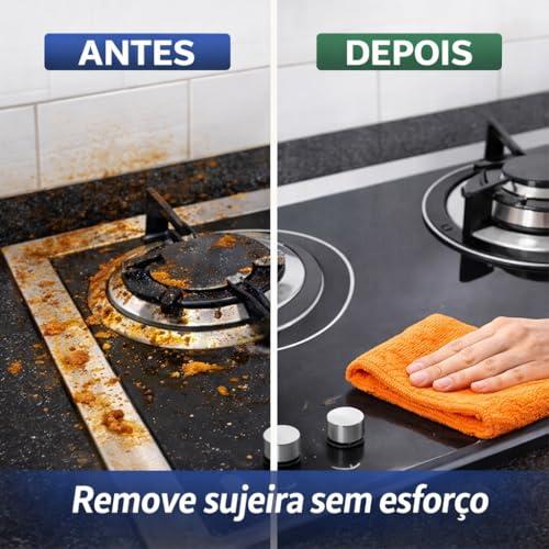 Kit 5 Panos de Microfibra Premium Multiuso – Alta Absorção, Não Risca, Reutilizável e Lavável – Ideal para Limpeza de Casa, Cozinha, Vidros, Carros e Superfícies Delicadas