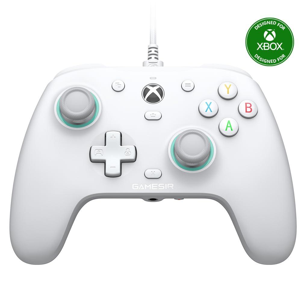 GameSir G7 SE Controle com Fio para PC, Xbox One, Xbox Series X|S, Gamepad para Jogos Plug and Play com Joysticks Hall/Gatilho Hall, Conector de Audio de 3,5 mm