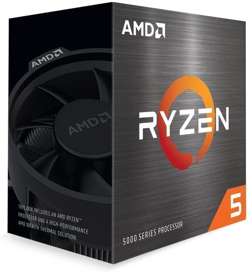 Processador AMD Ryzen 5 5500 100100000457BOX, Cerâmica Cinza