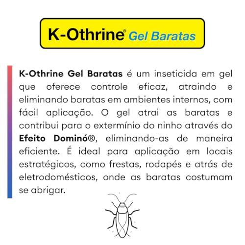 K-Othrine Gel Baratas: Isca mata barata esgoto e francesinha