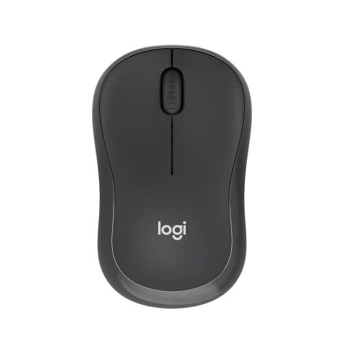 Mouse Sem Fio Logitech M240 com Conexão Bluetooth, Clique Silencioso, Design Ambidestro Compacto, Bateria de 18 Meses