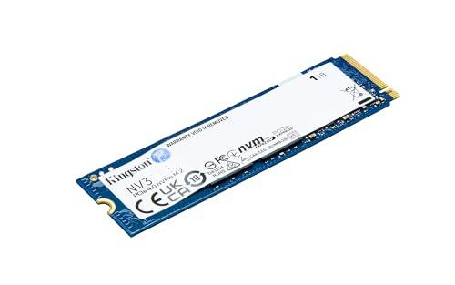 SSD Kingston NV3 1TB M.2 2280 NVMe Gen4, Desempenho e Eficiência para Upgrade de PC – SNV3S/1000G