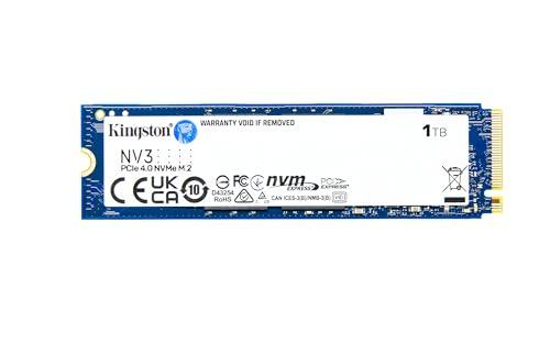 SSD Kingston NV3 1TB M.2 2280 NVMe Gen4, Desempenho e Eficiência para Upgrade de PC – SNV3S/1000G