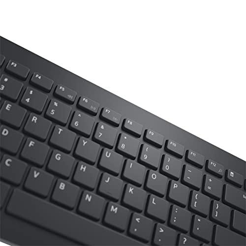 Combo Teclado e Mouse Sem Fio Dell KM3322W 1858, Receptor USB 2,4 GHz