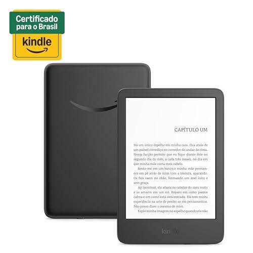 Kindle 16 GB (Geração mais recente) - Leve e compacto, com tela antirreflexo, trocas de página mais rápidas, luz frontal ajustável