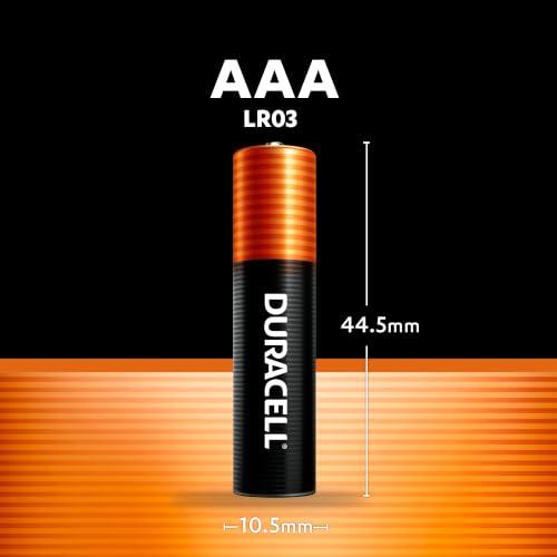 Duracell Pilhas Alcalinas AAA Palito Pack 4 Unidades