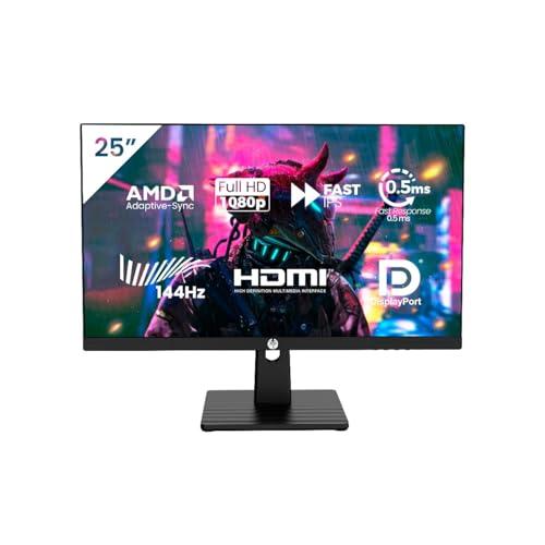 Haiz Monitor Gamer 25' 144hz 0.5ms 1920x1080 Adaptative Sync FHD HDMI/DP IPS VESA