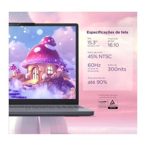 Notebook Lenovo Ideapad Slim 3 Amd Ryzen 5 7535hs, 8gb, Amd Radeon Graphics, Ssd 512gb, 15.3" Wuxga 1920x1200, Linux - 83mms00300