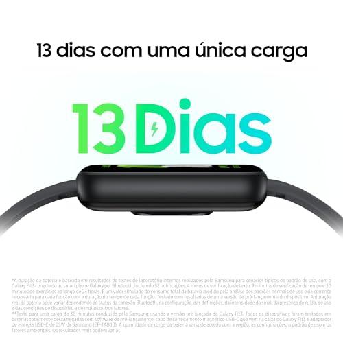 Smartwatch Samsung Galaxy Fit3 Display 1.6" Grafite