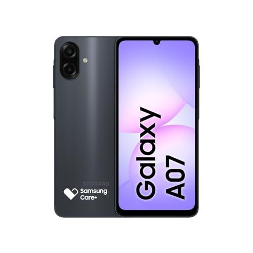 Celular Samsung Galaxy A07 128GB, 4GB, Câm. 50MP, Tela 6.7"- Preto