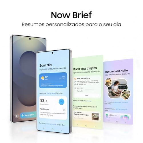 Celular Samsung Galaxy S25 Ultra 5G, 256GB, 12GB RAM, Câmera Quádrupla de 200+50+10+50, Tela Grande de 6.9", Titânio Preto