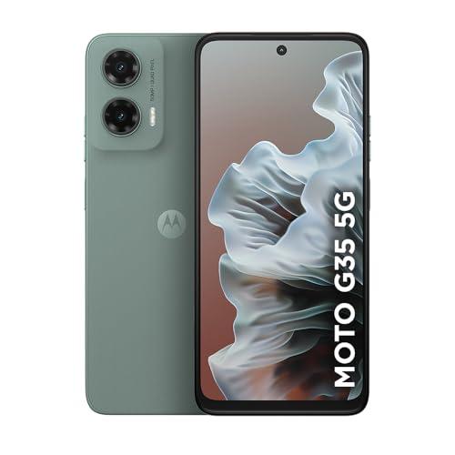 Smartphone Motorola Moto g35 5G - 256GB 12GB (4GB RAM+8GB Ram Boost) e Câmera 50MP com AI NFC Tela 6.7" com Superbrilho - Cinza Vegan Leather