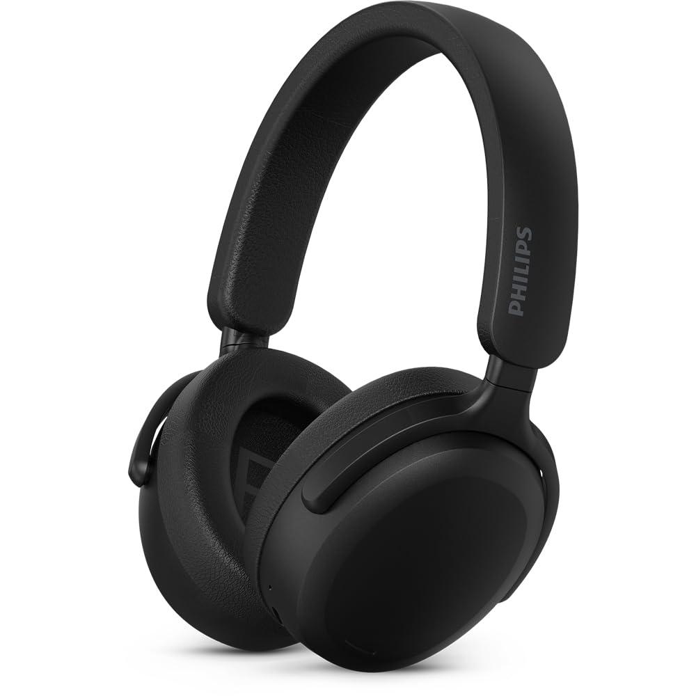 PHILIPS Headphone Bluetooth TAH2300BK/00, Com Microfone, Até 55 horas de bateria, Design Over-ear, Dobrável, Preto