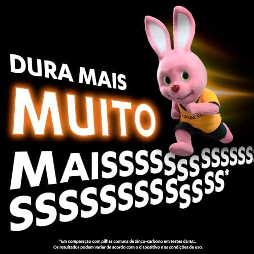 Duracell Pilhas Alcalinas AAA Palito Pack 4 Unidades