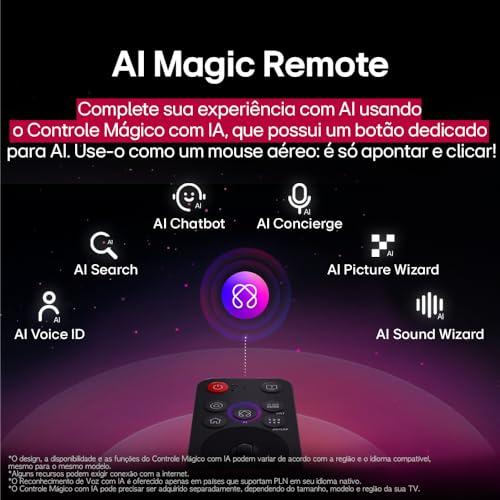 Smart TV LG AI 65" - 4K UHD α7 AI Processor 4K Gen8 webOS 25-65UA7500PSA