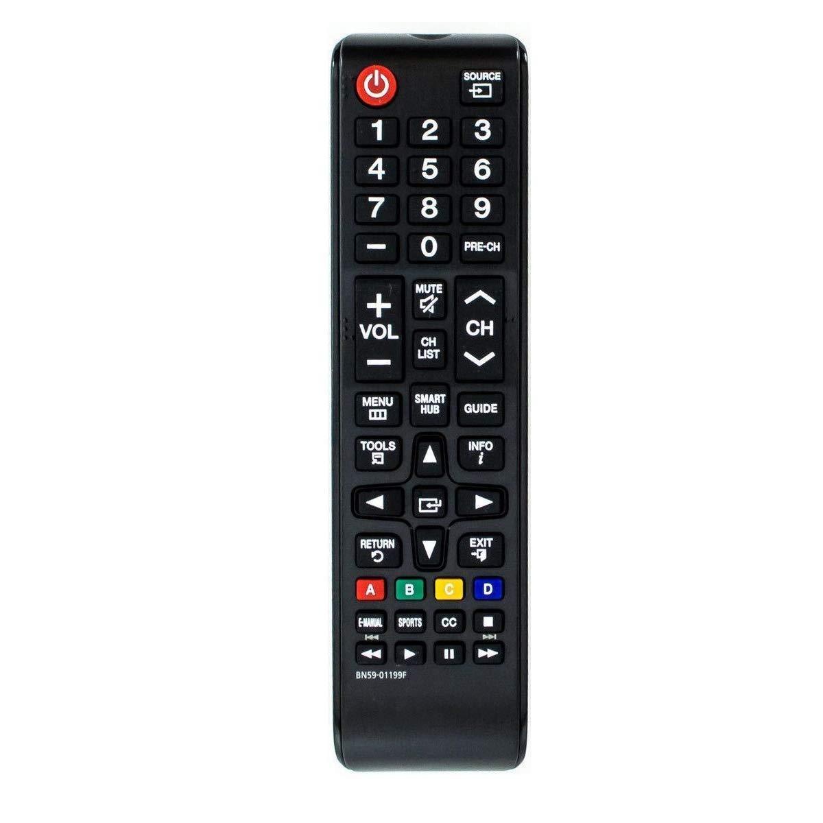 Controle remoto universal para todos os televisores Samsung, substituição para todos os televisores LCD LED HDTV 3D Smart Samsung