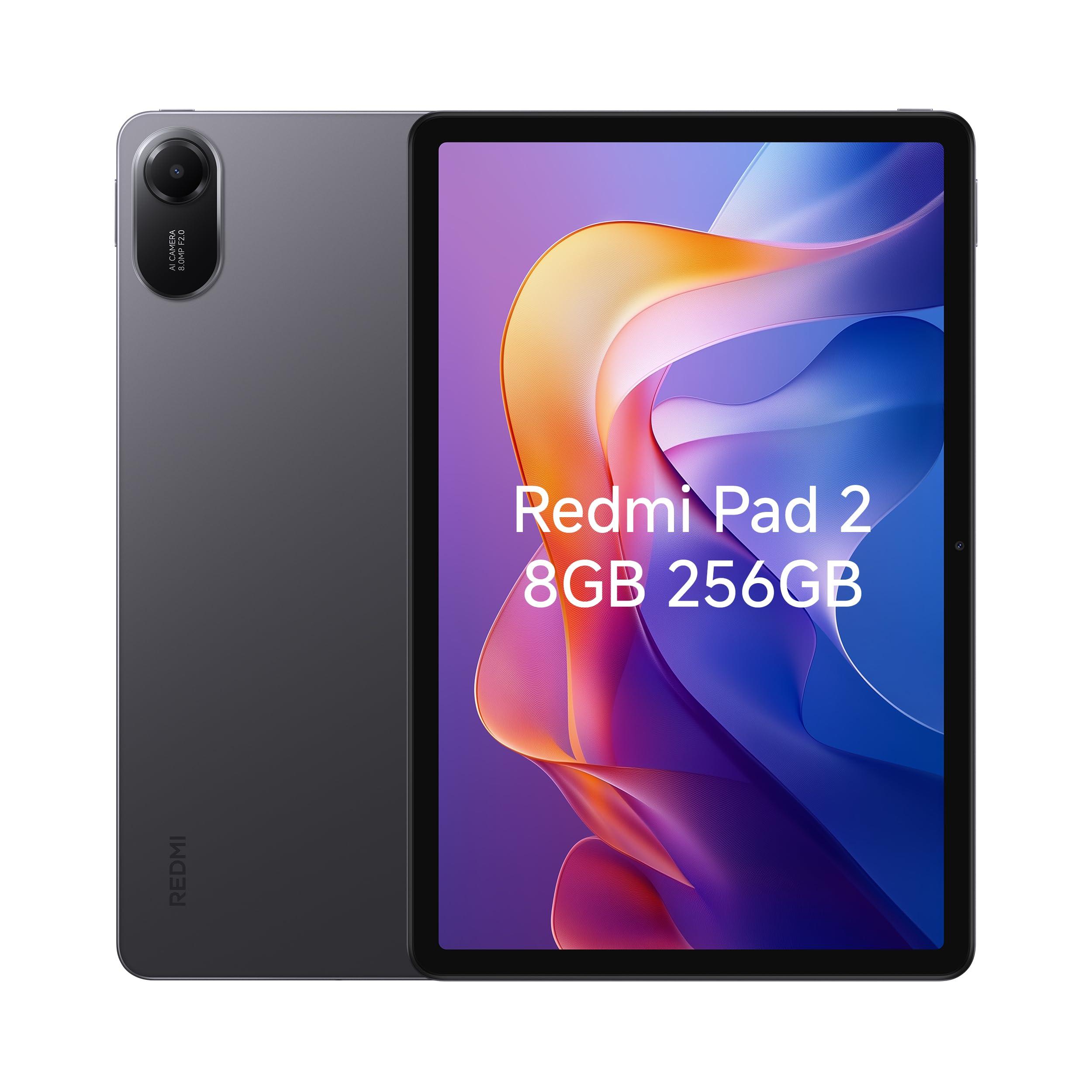 Xiaomi Redmi Pad 2 apenas WiFi (sem chamadas ou texto) 27.9 cm 2.5K Octa Core 4 alto-falantes ROM global 9000mAh Bluetooth 5.3 8MP