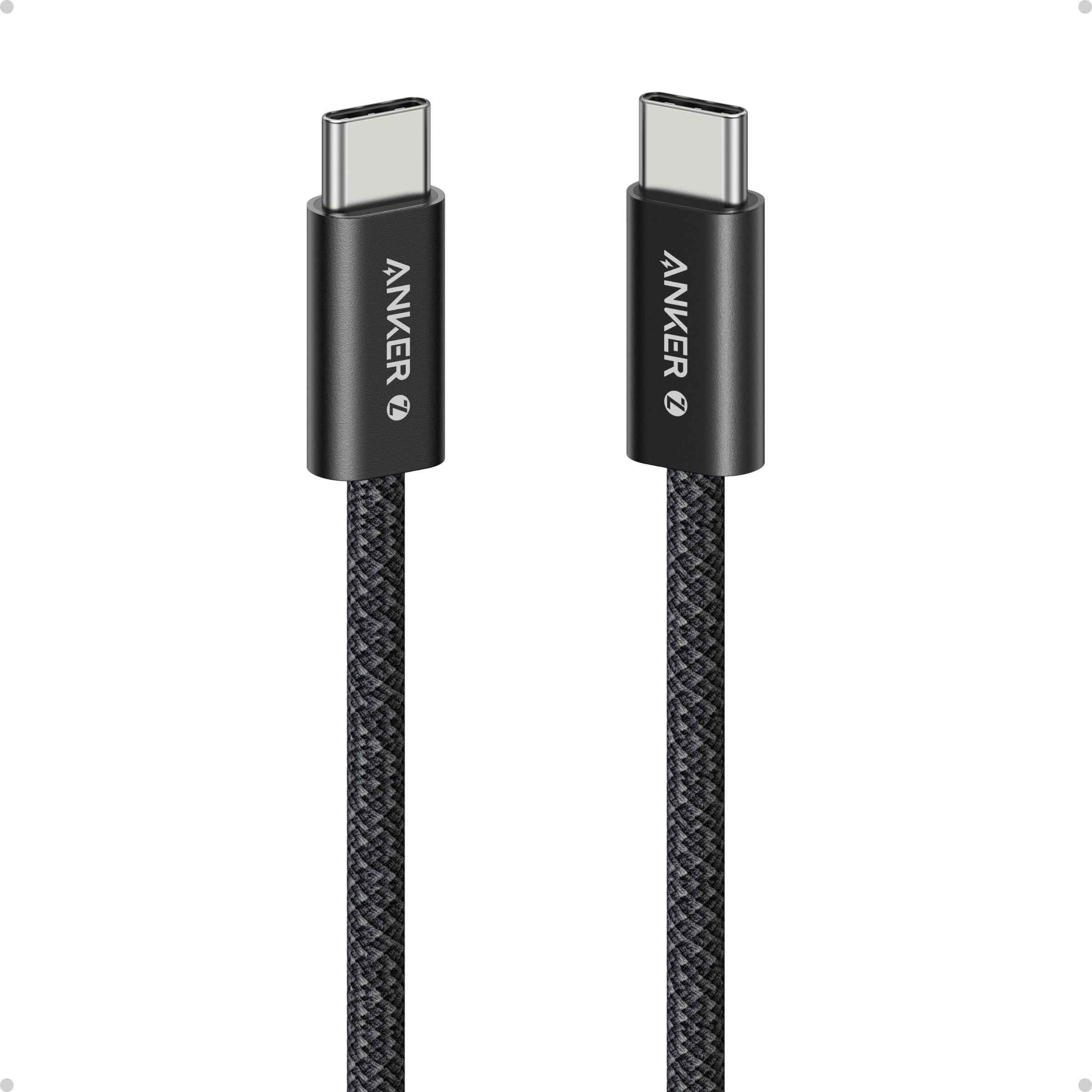 Anker Zolo Cabo USB-C para USB-C, 240W de Carregamento Rápido (Tipo C, 1 m)