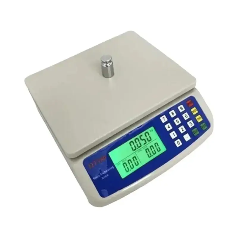 Balança Digital de Plataforma para Negócios 30kg/1g, Balança Eletrônica para Alimentos e Bagagens