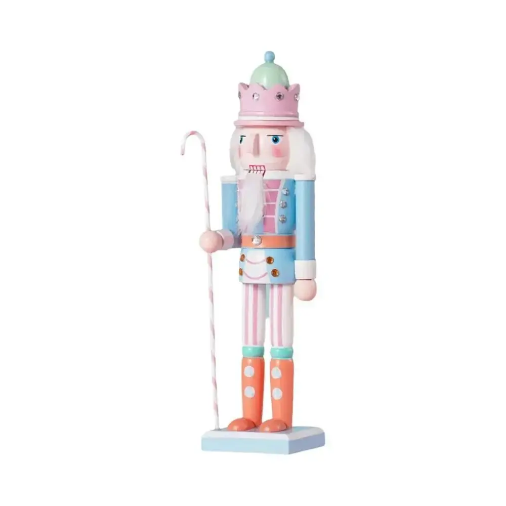 Boneco Soldado Quebra-Nozes Colorido De Natal 30/38CM, Enfeite De Árvore De Natal Em Cores