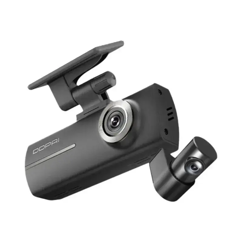 Câmera Veicular Dual Lens 1296P DDPAI N1 Com Gravação Frontal E Traseira, Controle Pelo App NightVIS