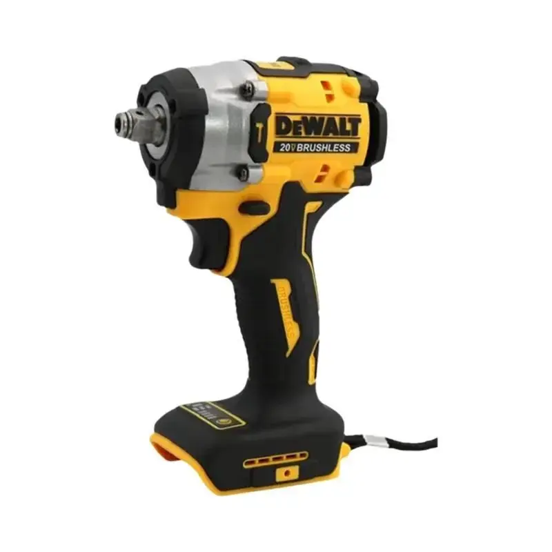 Chave De Impacto Sem Fio Dewalt DCF921 406N.m Com Luz LED, Ferramenta Profissional Leve