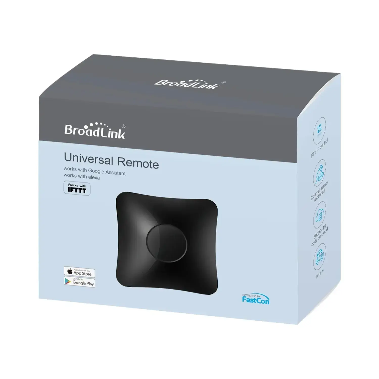 Controle Remoto Universal Broadlink RM4 pro IR RF HTS2 Sensor WiFi Funciona Com Alexa E Google Home