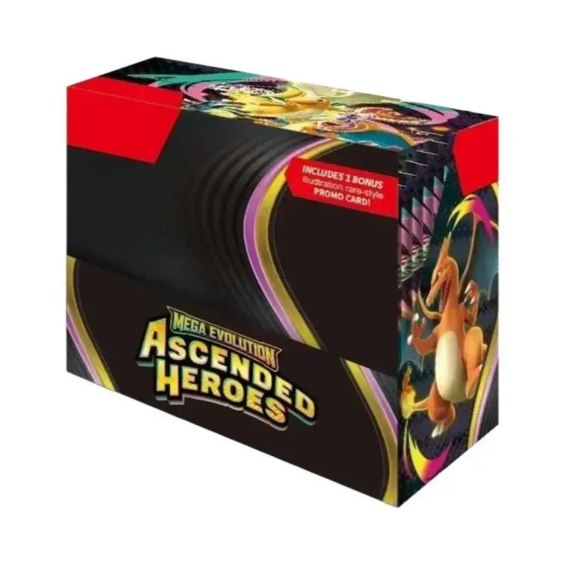 Scarlet Violet 360Pcs Card Booster Pack Prismatic Evolutions PHANTASMAL FLAMES Black Bolt Inglês - Bandai