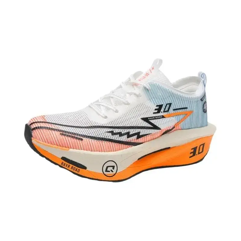 Tênis Masculino Leve Para Corrida Com Placa De Carbono Integral E Amortecimento, Tênis De Treino - LETCOMFIT