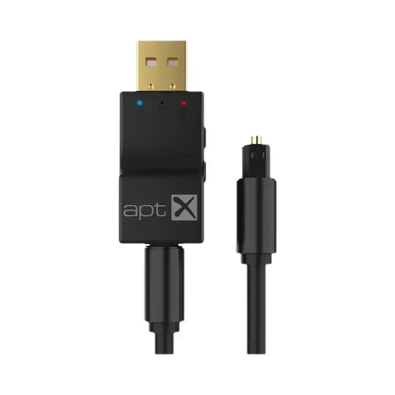 Transmissor De Áudio Bluetooth SW03Pro APTX USB Óptico Adaptador HIFI Sem Fio Para TV PC Xbox PS4 - VAORLO