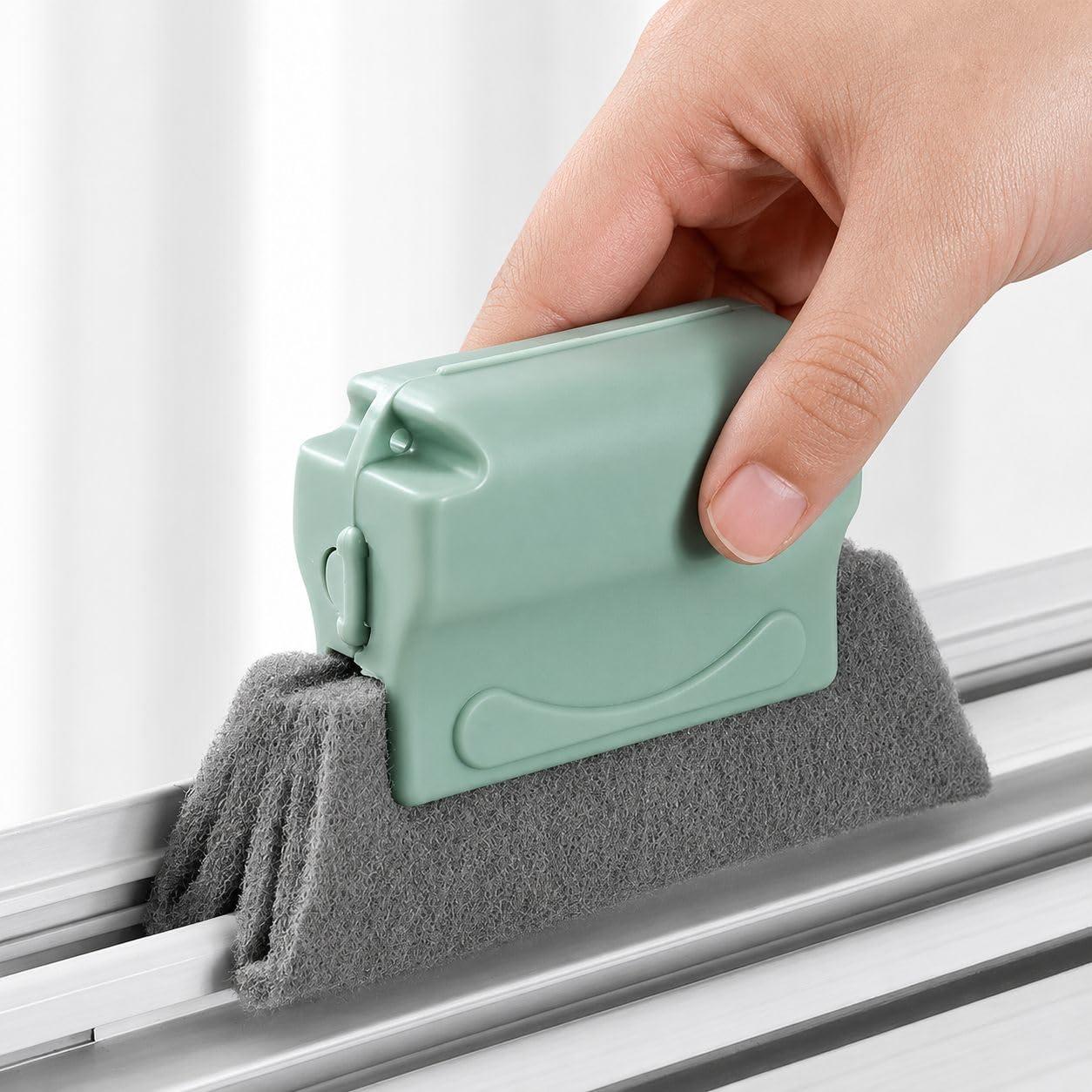 Limpador Janela Escova Limpeza Cantos Multiuso Janelas Cozinha Fogão Limpa Canto Casa Microfibra (1)